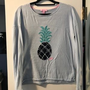 Lilly Pulitzer M Pineapple Sweater